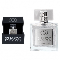 Cuarzo The Circle Just White Gold
